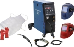 Lot poste à souder inverter MIG Fusion 200LW avec 2 cagoules de soudage, gant, tablier et fil acier Lot poste à souder inverter MIG Fusion 200LW avec 2 cagoules de soudage, gant, tablier et fil acier