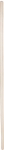 Manche de râteau/racloir droit 150cm en bois PEFC