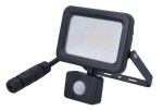 Projecteur LED 230V Optiline 30W 3600lm avec détecteur radar