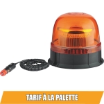 Gyrophare LED double flash 12/24V base magnétique