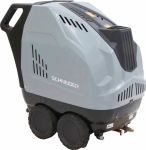 Nettoyeur HP eau chaude tri 21 l/min 200 bar avec flexible 10m et total stop