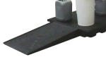 Rampe d'accès 100% PE pour plateforme H.150mm