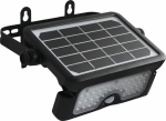 Projecteur LED solaire 500 lumens 5W avec détecteur - pliable