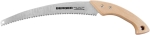 Scie d'élagage lame 330mm manche bois