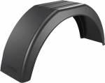 Garde-boue plastique noir 13'