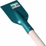 Racloir acier droit 12cm avec manche 1,10m
