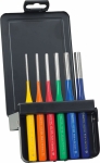 Chasse-goupilles 3-4-5-6-8-10mm colorés - coffret de 6pcs