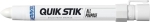 Bâton de peinture solide QUIK STIK® ALL PURPOSE blanc tube à molette