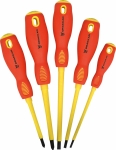 Tournevis électricien isolé 1000V - boîte de 5 pcs