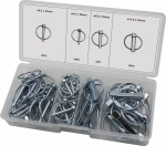 Goupilles clips 4,5 à 11mm - coffret de 50 pcs