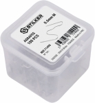 Agrafes pour agrafeuse thermique - coin extérieur 0,6mm - lot de 100 pcs