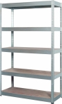 Etagère métallique à emboîter 5 tablettes bois 1800x900x600mm max 2T