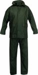 Vêtement de pluie 100% PU avec capuche XL - vert