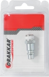 Raccord rapide mâle passage d'air 8mm filetage mâle 3/8" - blister