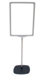 Porte affiche A4 sur pied