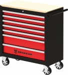 Servante XXL 7 tiroirs 914x458x1008mm