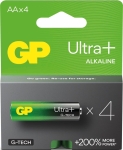 Blister de 4 piles "Ultra Plus" LR6 AA Alcaline Blister de 4 piles "Ultra Plus" LR6 AA Alcaline