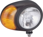 Feu avant droit 4 fonctions avec clignotant fixation vis orientable homologué sur route