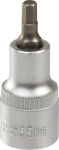 Douille tournevis 1/2" avec embout 55mm hexagonal 5mm
