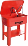 Fontaine de nettoyage 75L 230V métallique sur pied avec pinceau
