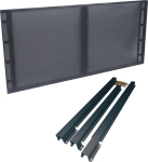 Panneau mural perforé avec fixation