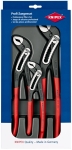 Assortiment de 3 pinces multiprises alligator 180mm 250mm et 300mm
