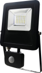 Projecteur LED extra plat 230V 30W avec détecteur radar
