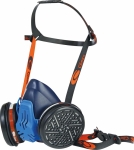 Masque de protection pour 2 filtres à baïonnette