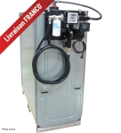 Cuve de stockage gasoil galvanisée 1500L double paroi avec station à gasoil 230V 56 l/min et pistolet automatique/compteur/filtre Cuve de stockage gasoil galvanisée 1500L double paroi avec station à gasoil 230V 56 l/min et pistolet automatique/compteur/filtre