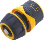 Raccord rapide PVC avec vanne stop pour tuyau de 15mm Raccord rapide PVC avec vanne stop pour tuyau de 15mm