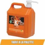 Nettoyant mains d'atelier MEKACLEAN KARZHAN, parfum orange - bidon de 3,78L avec pompe
