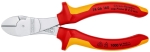 Pince coupante forte démultiplication 160mm - Bi-matière - Chromée - 1000V