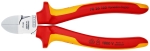 Pince coupante de côté petit biseau 160mm chromée 1000V