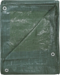 Bâche de protection spécial bois 1,5x6m 80g/m²