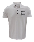 Polo blanc taille M homme - Drakkar - Karzhañ - Stilker