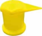 Bouchon indicateur de desserrage de roue - haut Ø 33mm - lot de 50 pcs