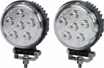 Phare de travail rond LED 10/30V 45W 3500 lumens - lot de 2 pcs Phare de travail rond LED 10/30V 45W 3500 lumens - lot de 2 pcs