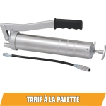 Pompe à graisse manuelle avec flexible/agrafe