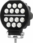 Phare de travail rond 12/24V 20W 1700 lumens BLACK SERIES