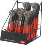 Pinces à collier/multiprises spécial auto - présentoir de 18 pcs