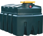 Cuve de récupération d'huile usée PEHD 2500L double paroi