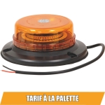 Gyrophare LED extra plat 12/24V double flash fixation à plat