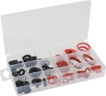 Joints caoutchouc et fibre de 9 à 25mm - coffret de 141 pcs