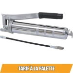 Pompe à graisse manuelle avec flexible/agrafe et valve de remplissage
