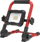 Projecteur LED de chantier 900 lumens 10W rechargeable, portable sur pied Projecteur LED de chantier 900 lumens 10W rechargeable, portable sur pied