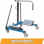 Porte roues de tracteur hydraulique mobile 1,2T