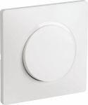 Interrupteur va et vient encastré 230V blanc brillant