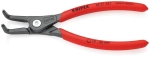 Pince coudée à 90° 165mm pour circlips extérieur 19/60mm