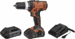 Perceuse visseuse 20V 35Nm/2 batteries Li-ion 2Ah
