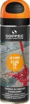 Peinture traceur de chantier 9 à 12 mois orange fluo - aérosol 500ml Peinture traceur de chantier 9 à 12 mois orange fluo - aérosol 500ml
